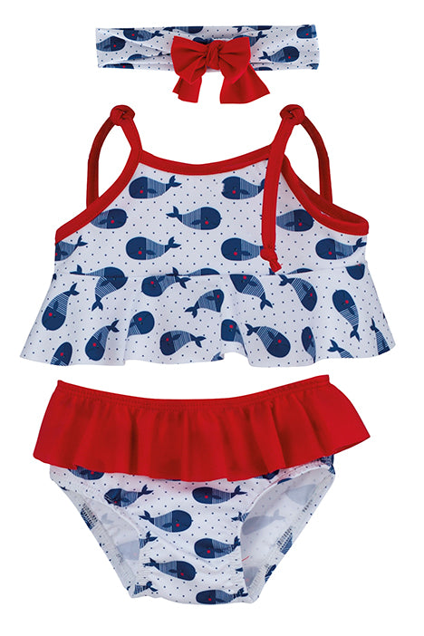 Conjunto Baño Calamaro Top Marino