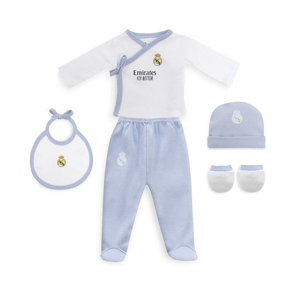 Juego 5 piezas infantil Real Madrid Azul