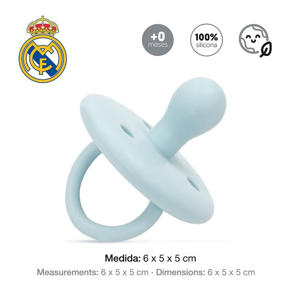 Chupete Oficial Real Madrid Azul