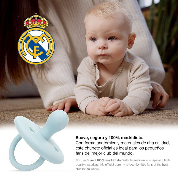 Chupete Oficial Real Madrid Azul