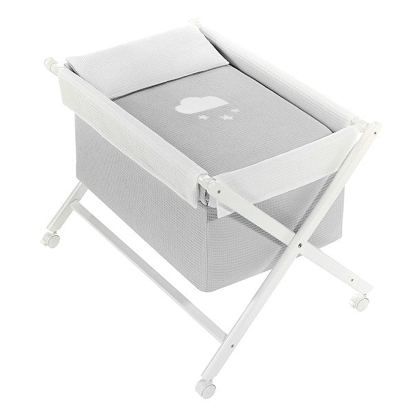 Minicuna + Vestidura Viggo Gris