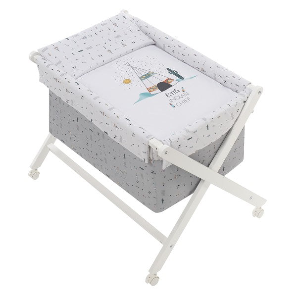 Minicuna + Vestidura Dakota Gris