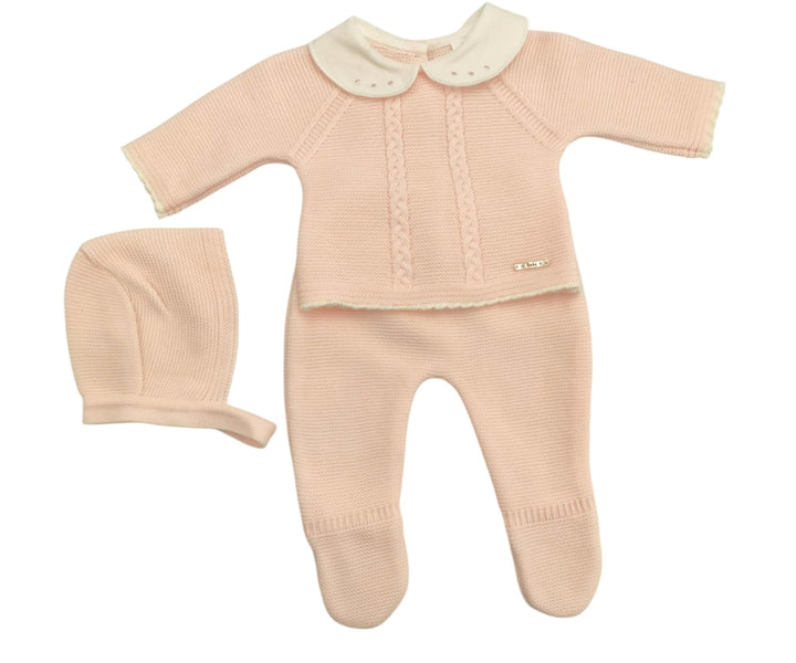Conjunto Invierno bebé Rosa