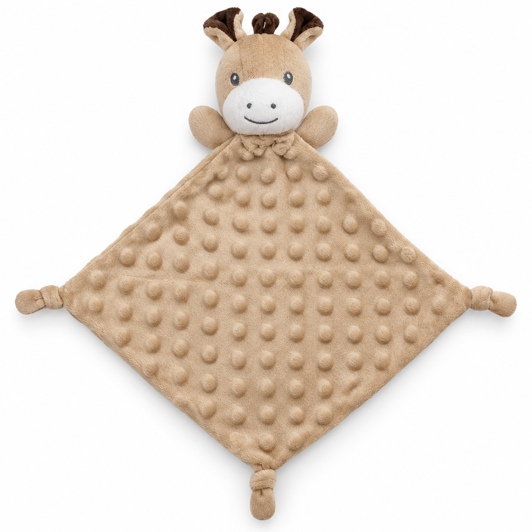 Doudou caballo personalizado con nombre bordado