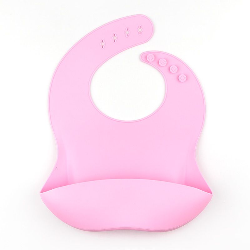 Babero SILICONA Personalizado Nombre + Superhéroe, color a elegir