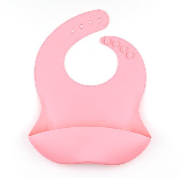 Babero SILICONA Personalizado Nombre + Cisne, color a elegir - Mikeko