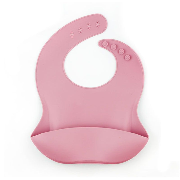 Babero SILICONA Personalizado Nombre + Cisne, color a elegir - Mikeko