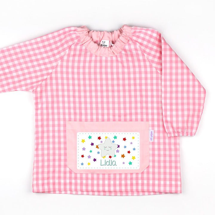 Babi Bolsillo Estrella Sonrisa Rosa personalizado