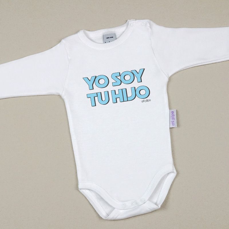 Babidu Body Divertido Yo soy tu Hijo Azul - Mikeko