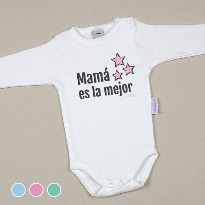 Babidu Body Divertido Mamá es la mejor