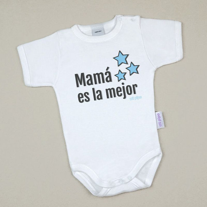 Babidu Body Divertido Mamá es la mejor - Mikeko