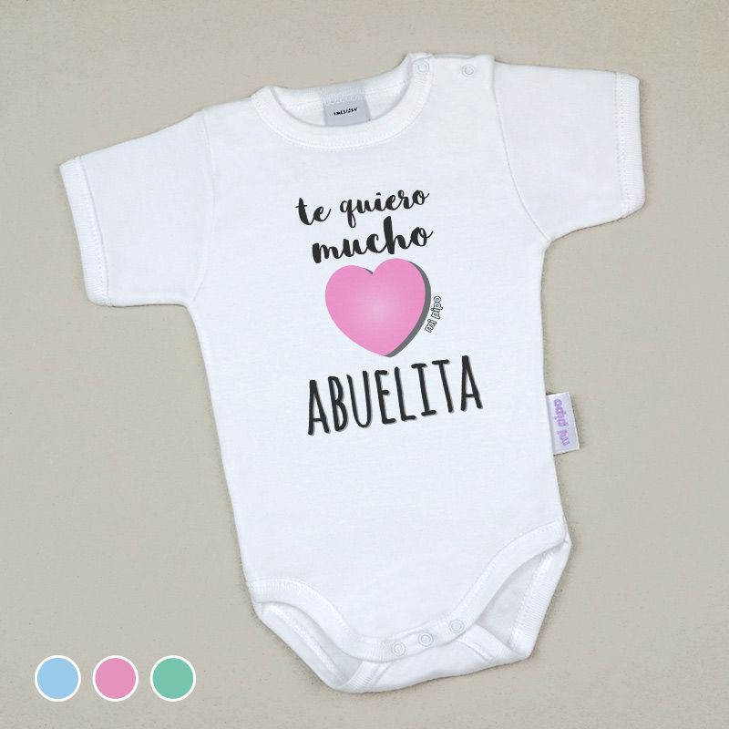 Babidu Body Divertido Te quiero mucho Abuelita