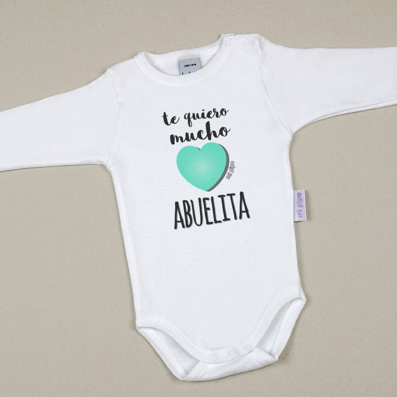 Babidu Body Divertido Te quiero mucho Abuelita