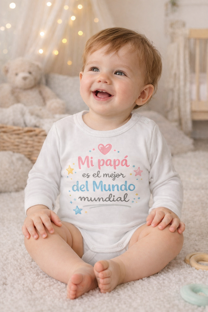 Body Divertido Mi Papá es el mejor del mundo