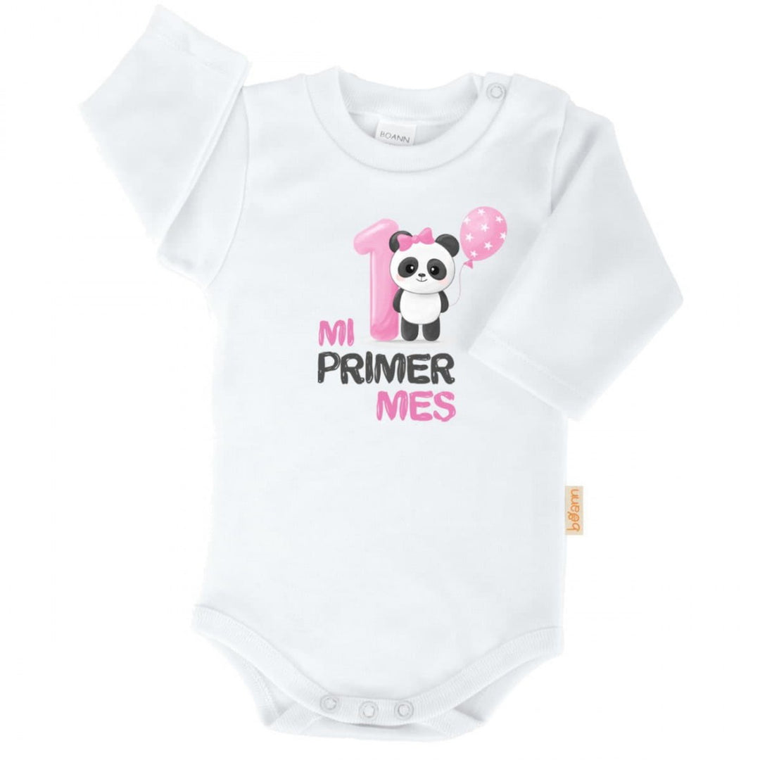 Body "MI PRIMER MES - Rosa" - Mikeko