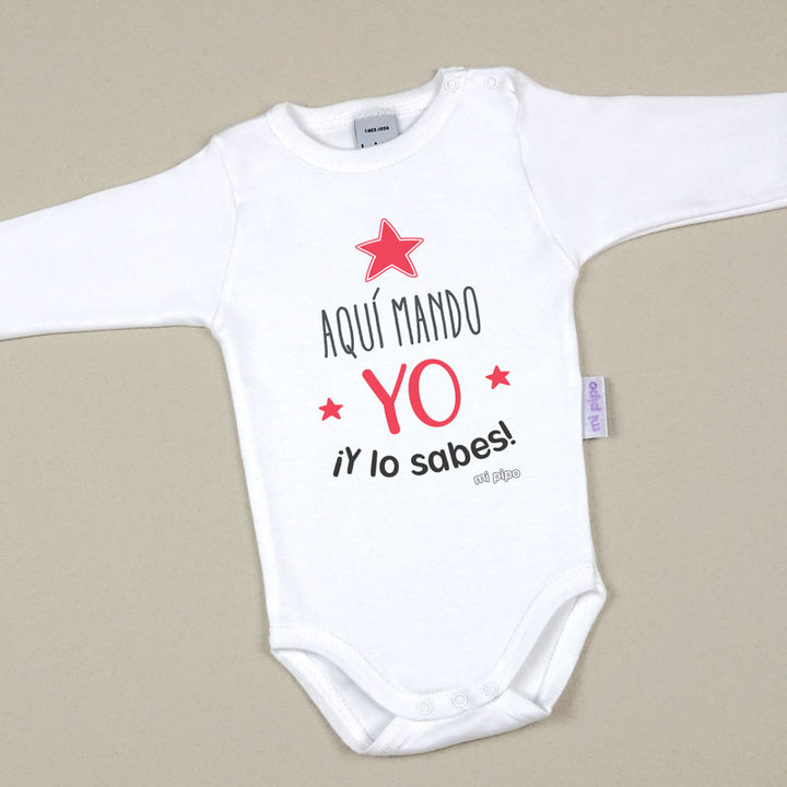 Babidu Body Divertido Aquí mando yo ¡y lo sabes!