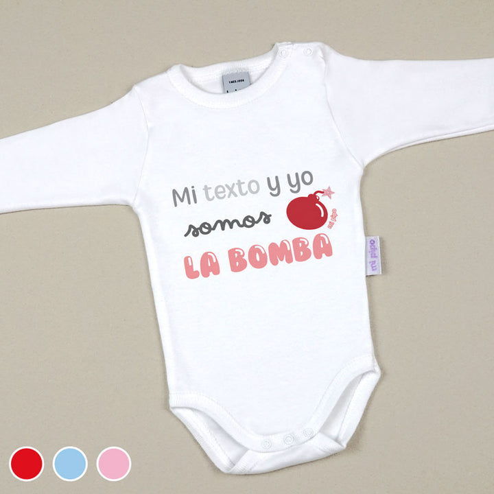 Babidu Body Divertido Mi Mamá y yo somos la Bomba