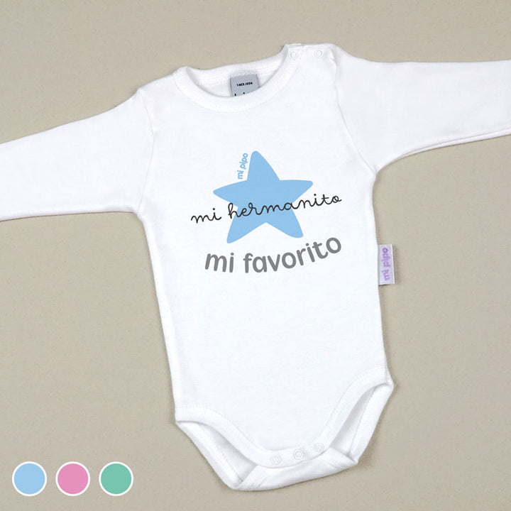 Babidu Body Divertido Mi Hermanito mi favorito