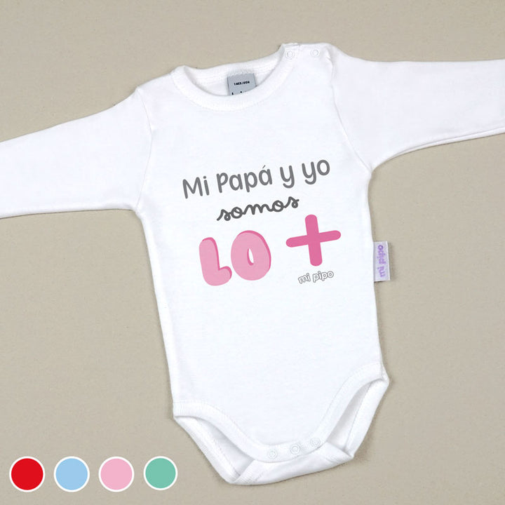 Babidu Body Divertido Mi Papá y Yo somos lo +