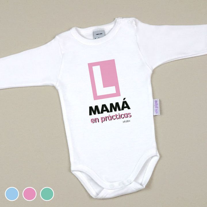 Babidu Body Divertido Mamá en Prácticas