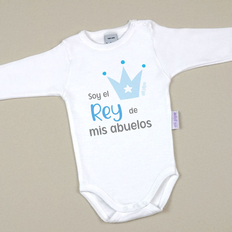 Babidu Body Divertido Soy el Rey de mis Abuelos