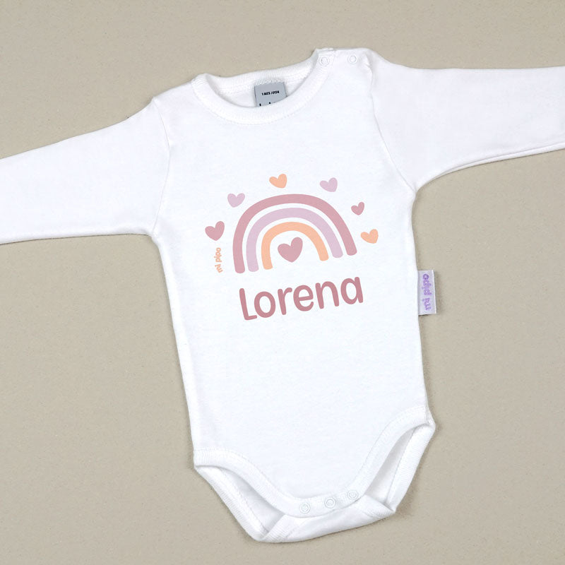 Babidu Body Personalizado Arcoiris Blush
