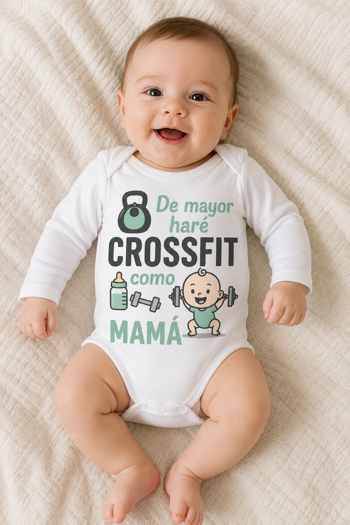 Body "De mayor haré CROSSFIT como Mamá"