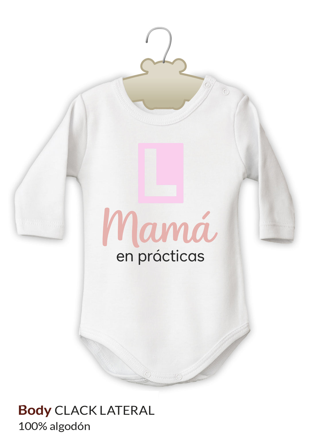 Babidu Body Divertido Mamá en Prácticas
