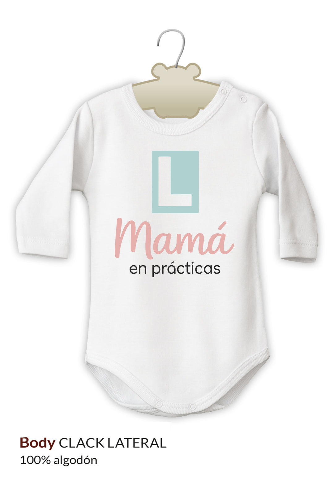 Babidu Body Divertido Mamá en Prácticas