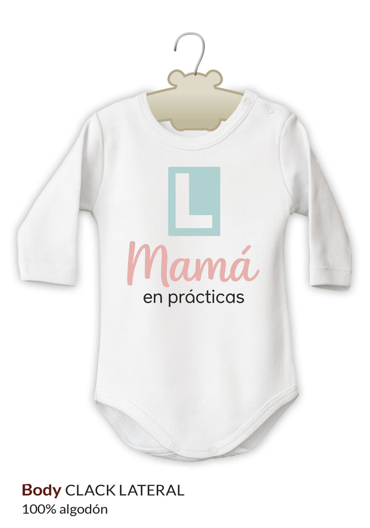 Babidu Body Divertido Mamá en Prácticas