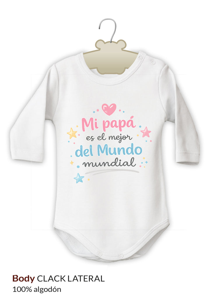 Body Divertido Mi Papá es el mejor del mundo