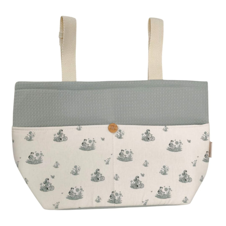 Bolso Carrito Bicicleta Verde Personalizado