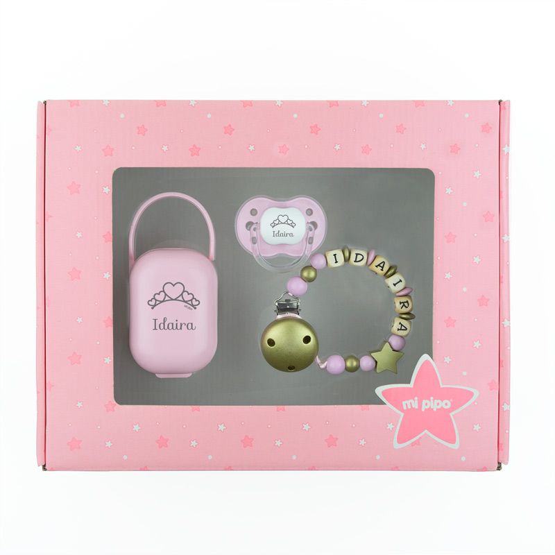Cajita My Baby Estrella Dorada Personalizada, OFERTA