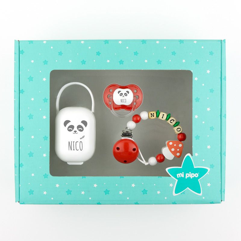 Cajita My Baby Seta Roja Personalizada OFERTA