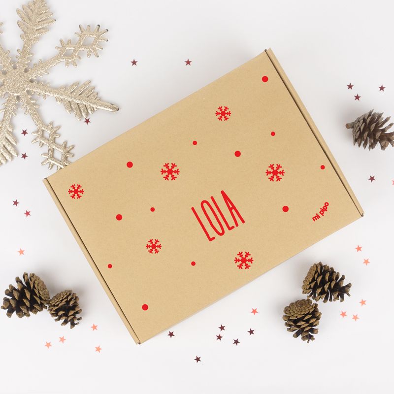 Cajita Navidad Bebé Reno