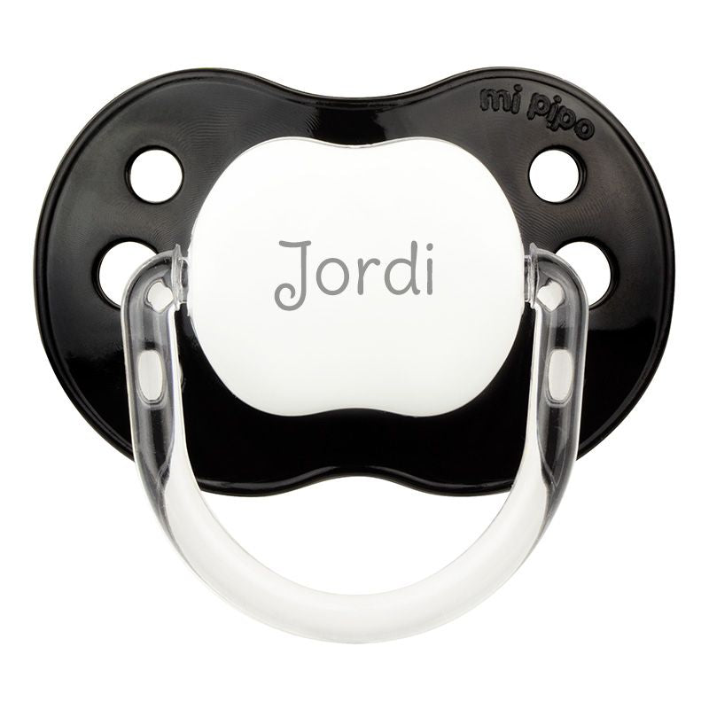 Chupete Classic Personalizado Negro