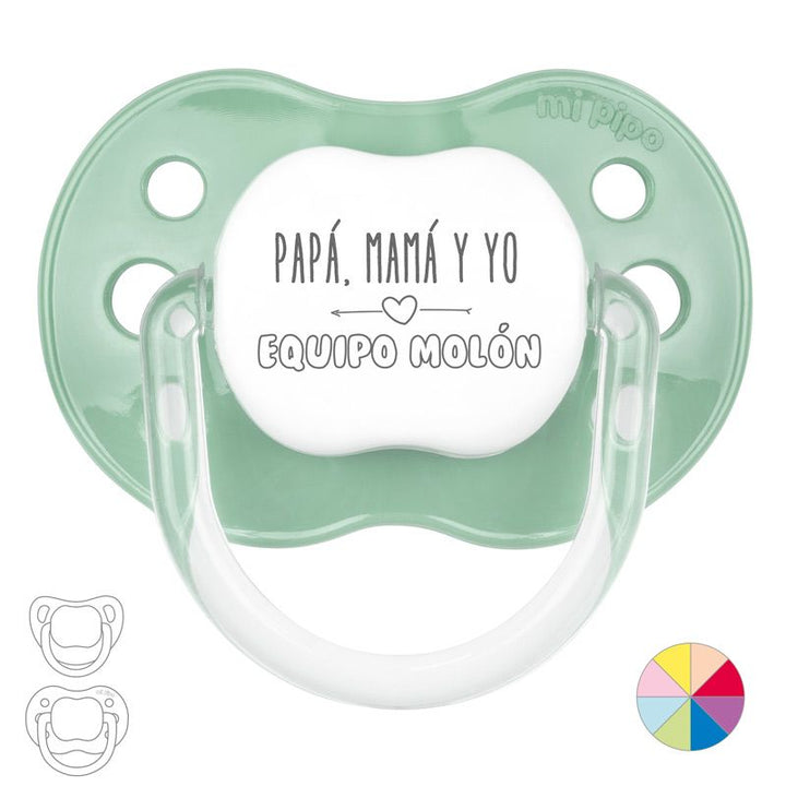 Chupete Divertido Papá, Mamá y Yo, Equipo Molón