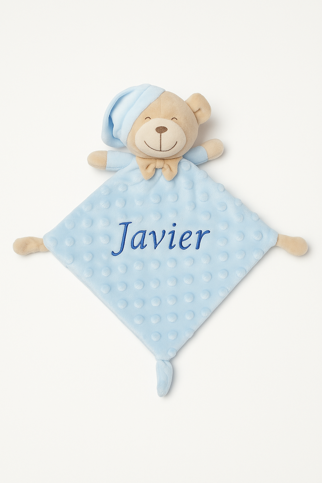 Doudou Osito personalizado Azul mikeko.es