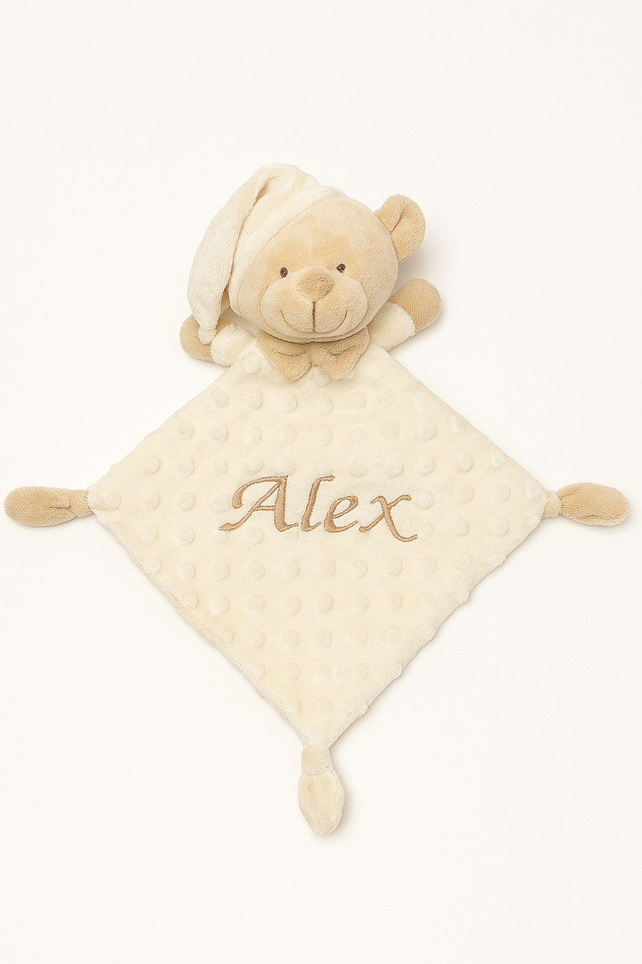 Doudou Osito personalizado beig mikeko.es