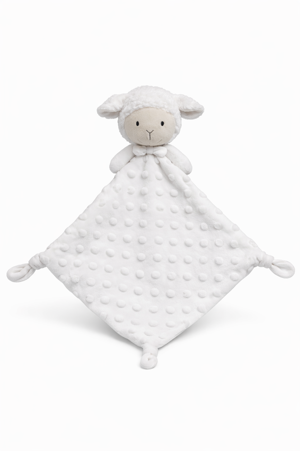 Dou dou personalizado ovejita blanco | Bordado con nombre
