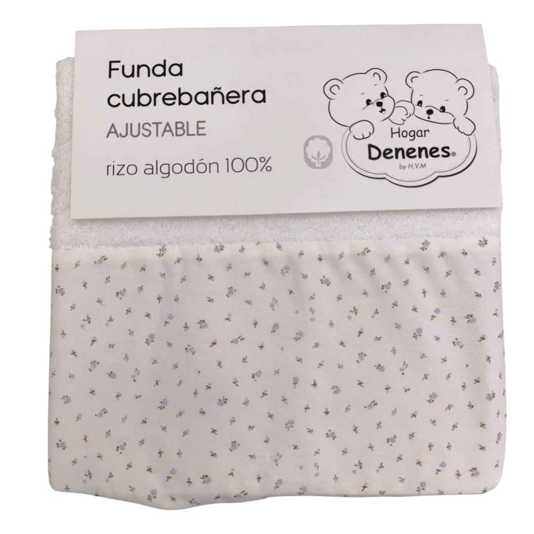 Funda Bañera florecitas Color a elegir