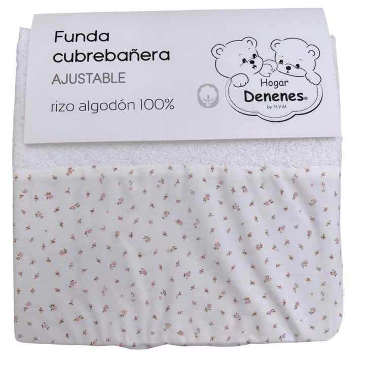 Funda Bañera florecitas Color a elegir