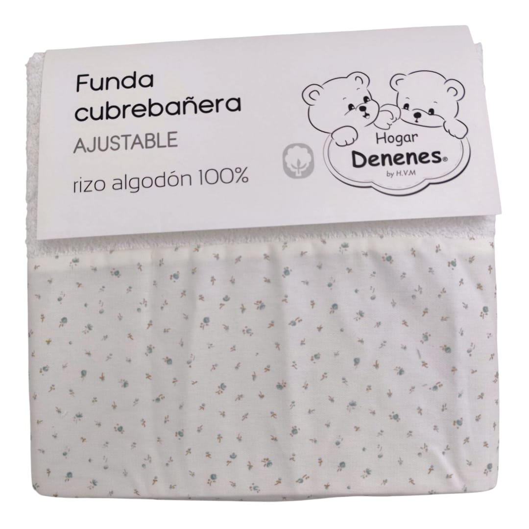 Funda Bañera florecitas Color a elegir