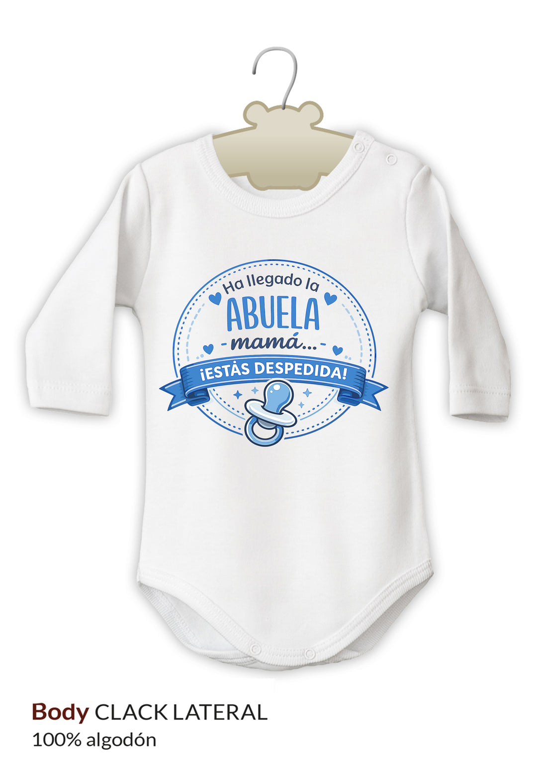 Body Divertido Ha llegado la Abuela, mamá...¡estás despedida! Pipo