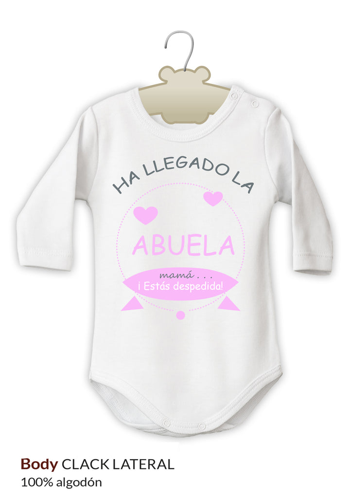 Body Divertido Ha llegado la Abuela, mamá...¡estás despedida!