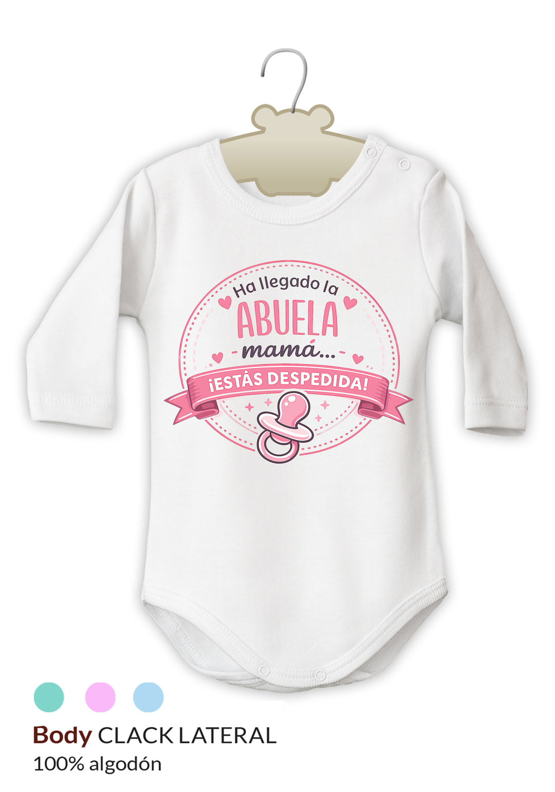 Body Divertido Ha llegado la Abuela, mamá...¡estás despedida! Pipo