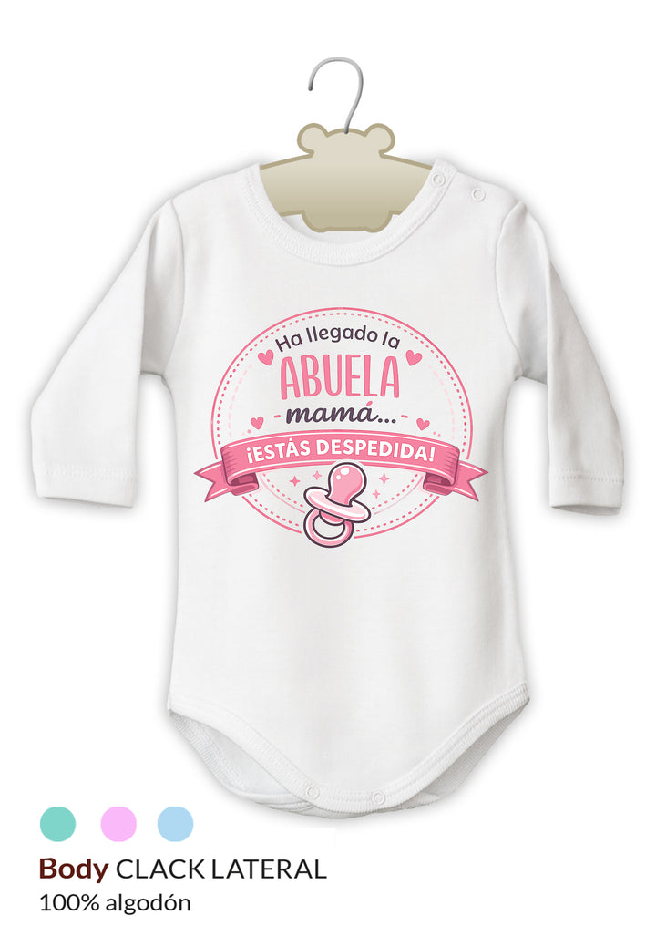 Body Divertido Ha llegado la Abuela, mamá...¡estás despedida! Pipo