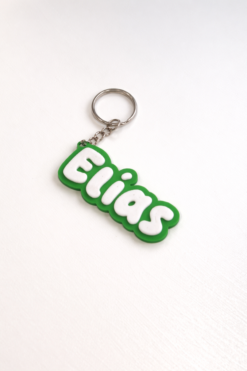 Llavero personalizado con nombre en 3D