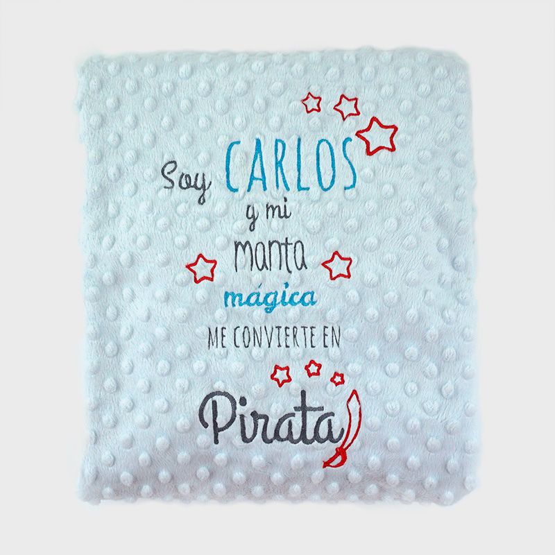 Manta cuento clásica Pirata personalizada