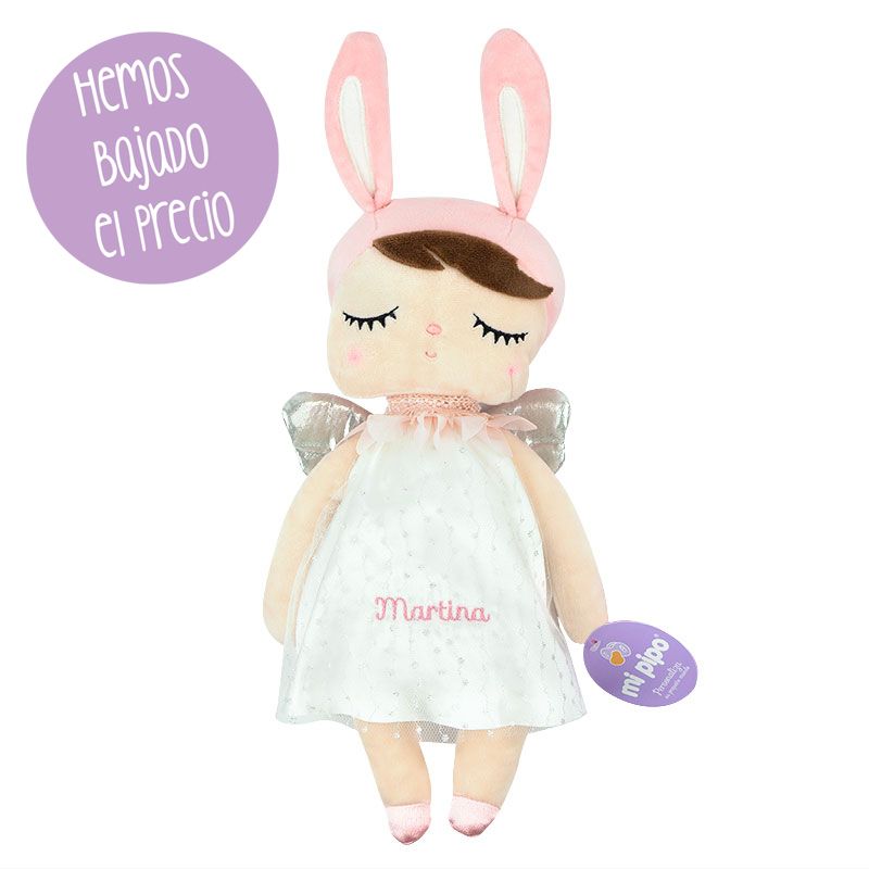 Muñeca Metoo Angela Ángel Rosa personalizada